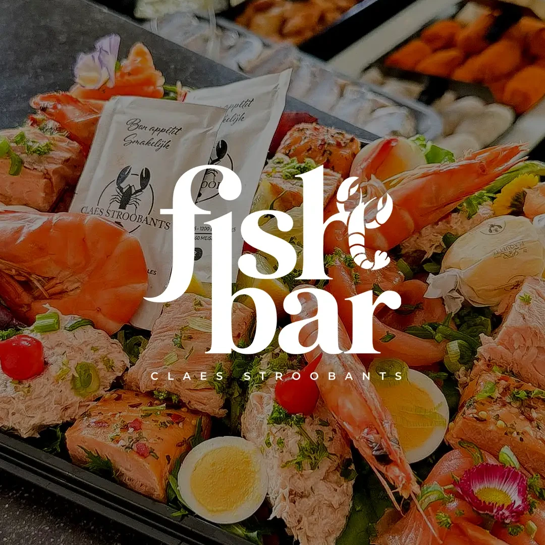 Fish counter at Fish Bar by Claes Stroobants