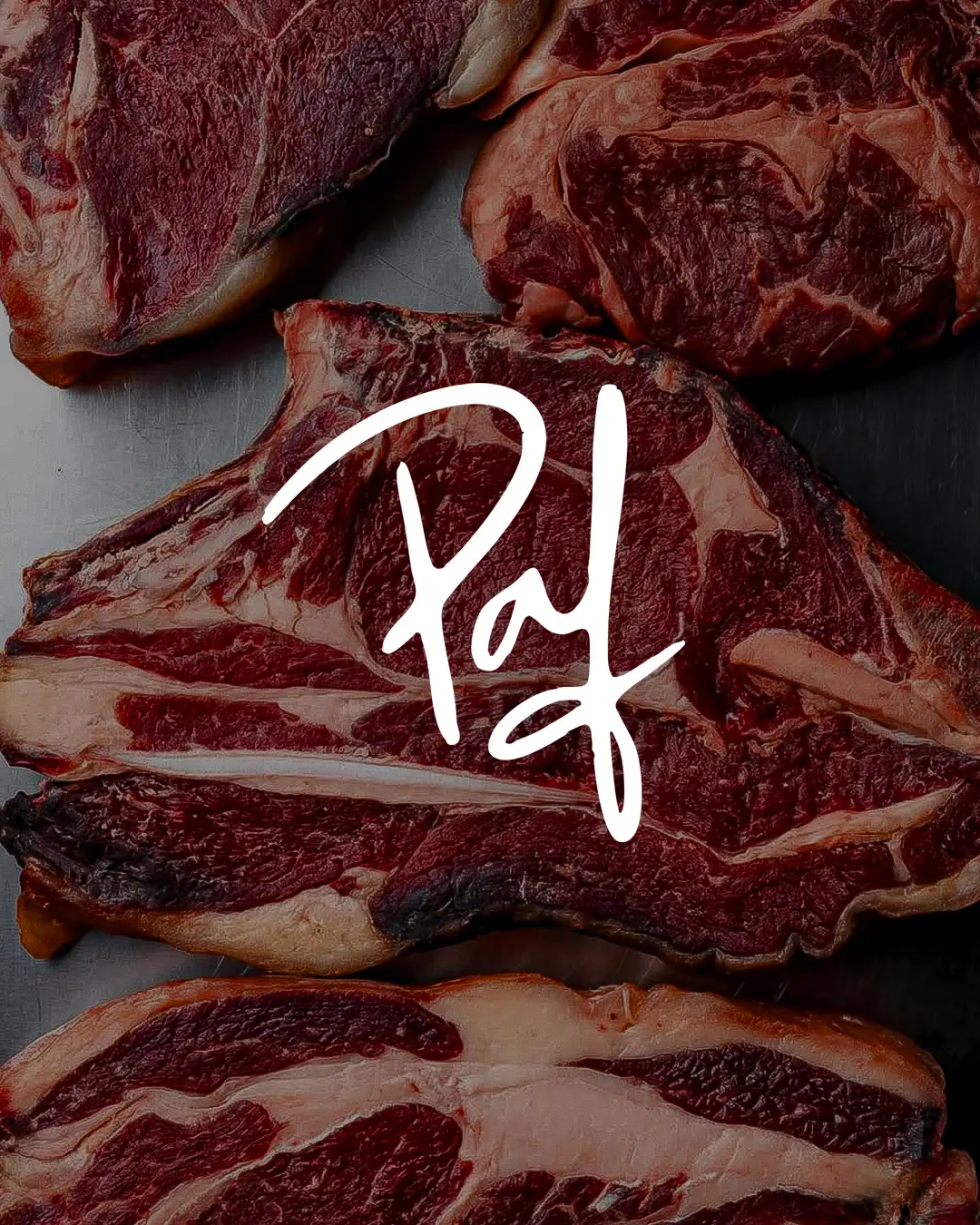 Selection of meat from PAF at Marché Saint-Géry