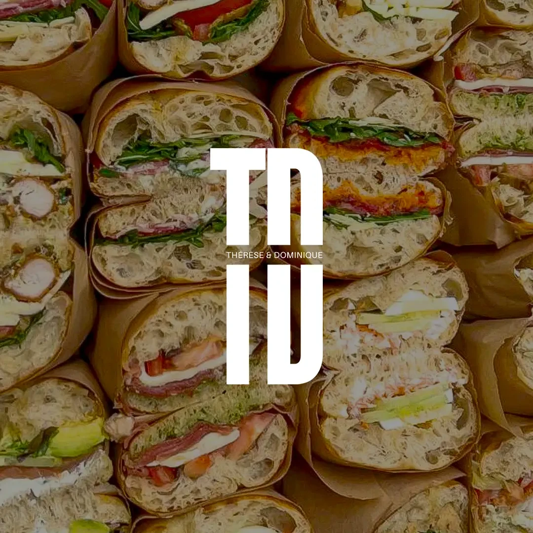 Sandwiches & Salads from Thérèse et Dominique at Marché Saint-Géry